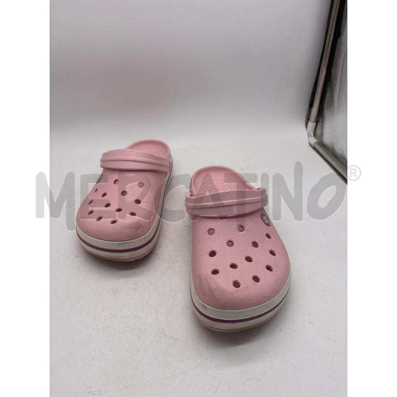 CIABATTE DONNA CROCS GOMMA ROSA | Mercatino dell'Usato Montesilvano 2
