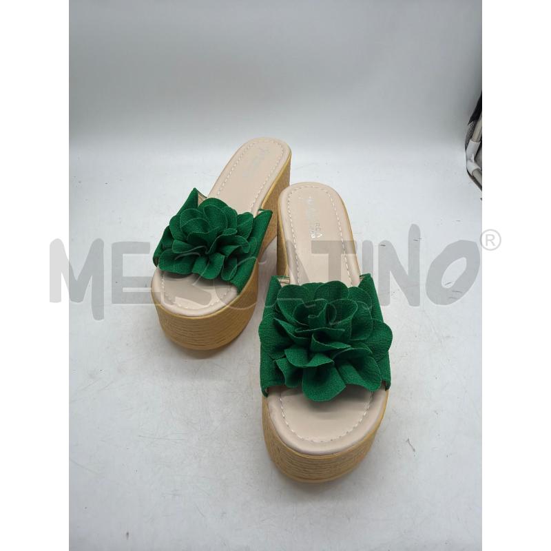 CIABATTE DONNA FASCIA AOERDA VERDE FIORE | Mercatino dell'Usato Montesilvano 2