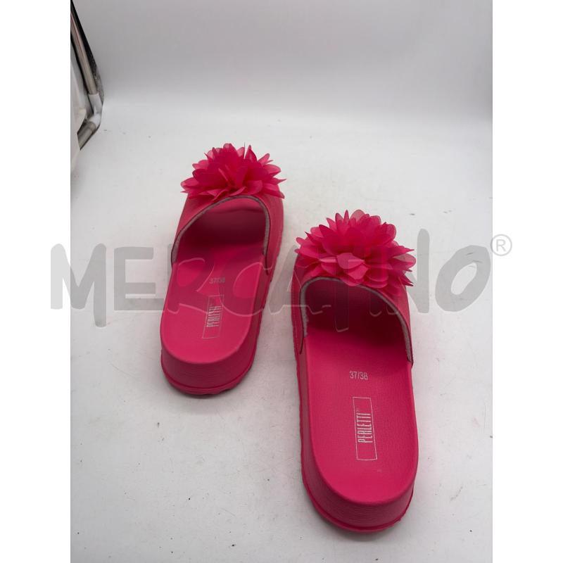 CIABATTE DONNA FASCIA PERLETTI FIORI | Mercatino dell'Usato Montesilvano 3