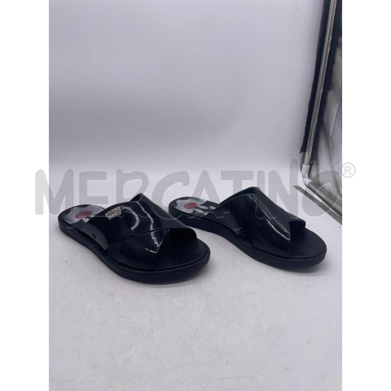 CIABATTE DONNA LOONEY TUNES GOMMA NERE FASCIA LUCIDA | Mercatino dell'Usato Montesilvano 1