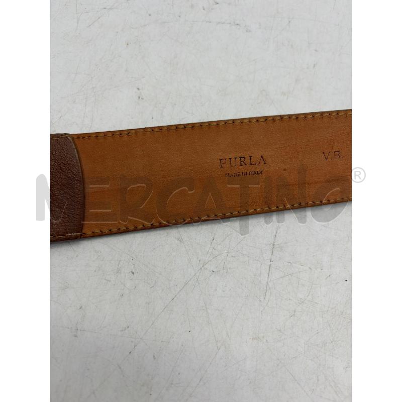 CINTURA DONNA FURLA MARRO FIBIA ARGENTATA OVALE | Mercatino dell'Usato Montesilvano 2
