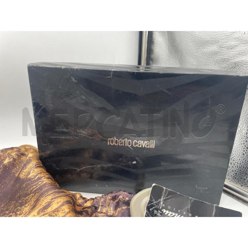 CINTURA DONNA ROBERTO CAVALLI ARGENTATA CATENA LUCCHETTI | Mercatino dell'Usato Montesilvano 3