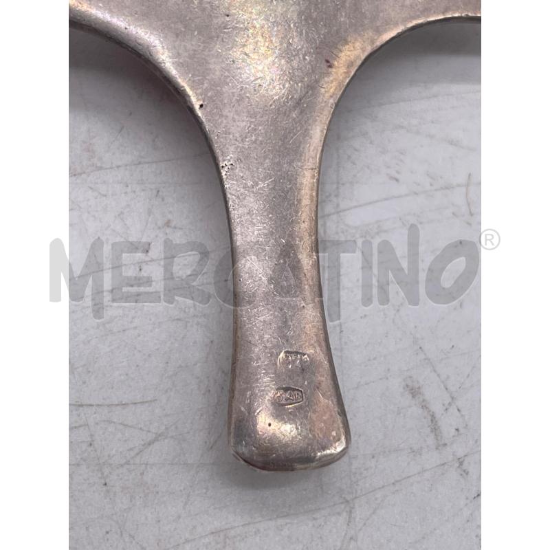 CIONDOLO ARG 7X5CM TONDO ARANCIO | Mercatino dell'Usato Montesilvano 3
