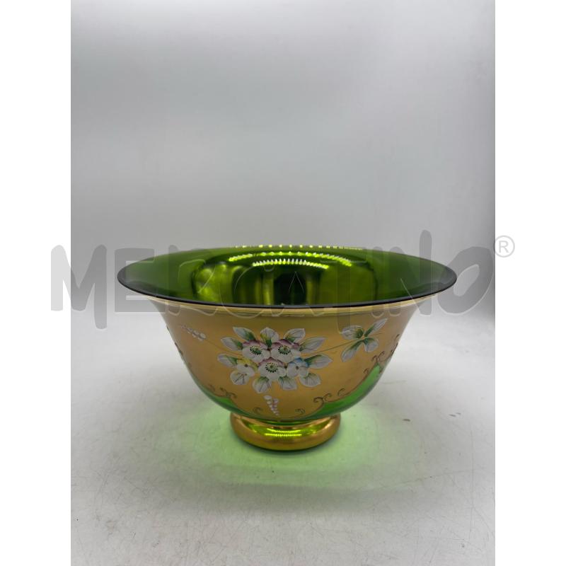 CIOTOLA VERDE DECORI ORO | Mercatino dell'Usato Montesilvano 1