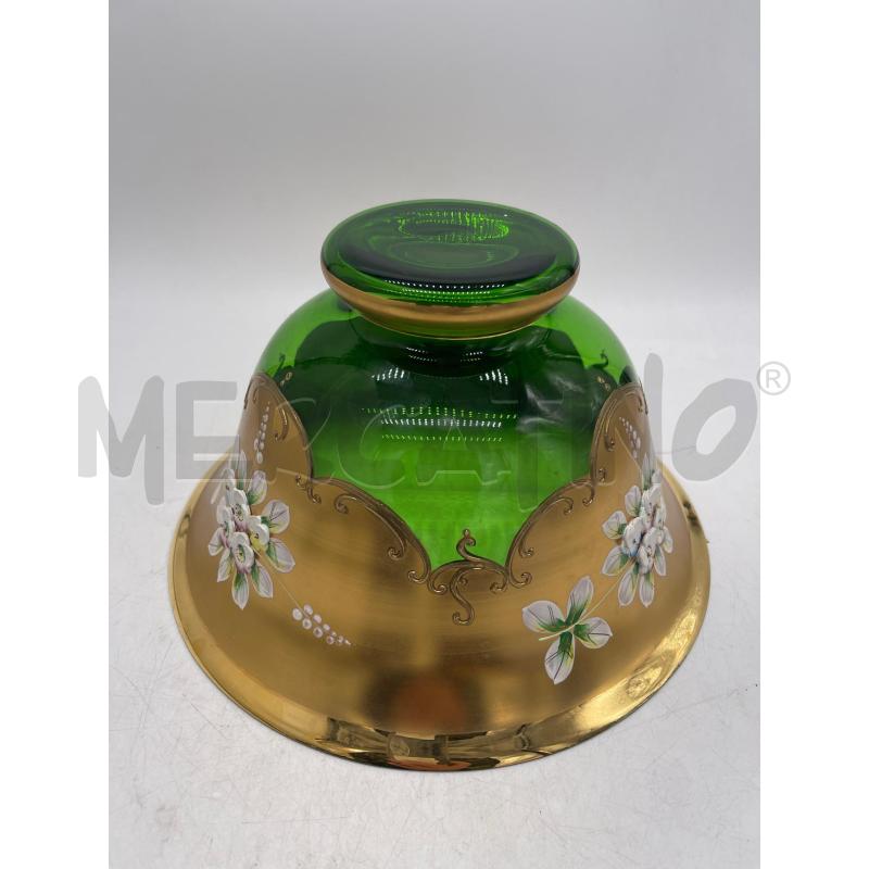 CIOTOLA VERDE DECORI ORO | Mercatino dell'Usato Montesilvano 4