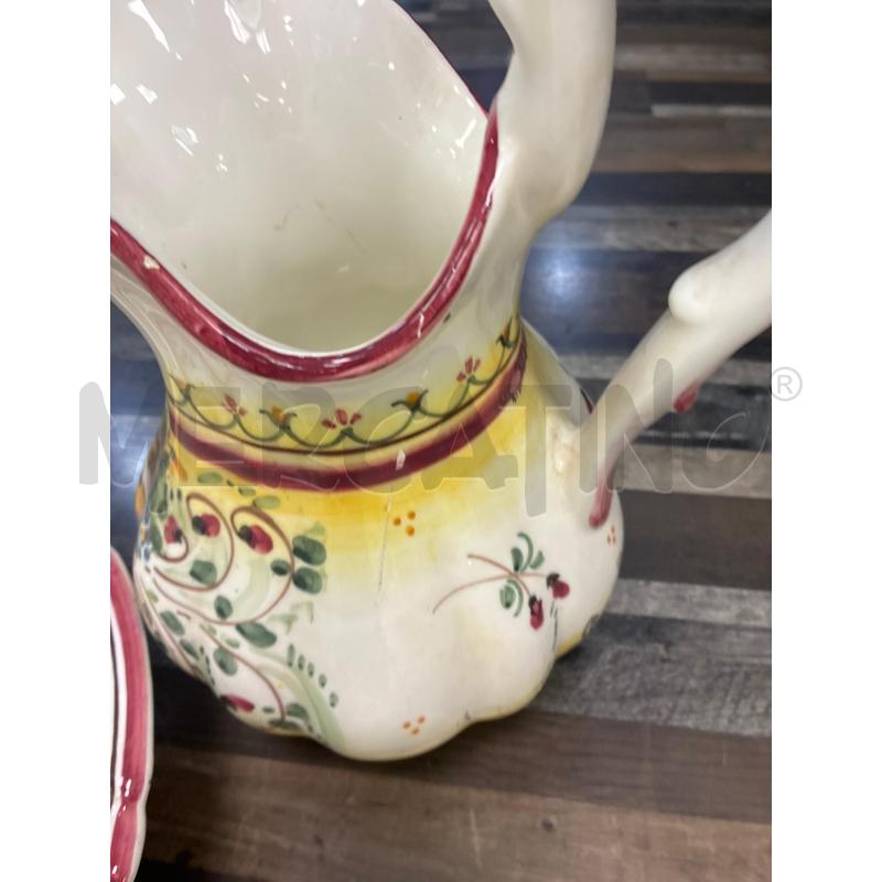 CIOTOLA + CARAFFA + CIOTOLINA PER CATINO CASTELLI | Mercatino dell'Usato Montesilvano 3
