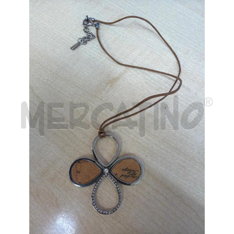 COLLANA ALVIERO MARTINI FIORE STRASS | Mercatino dell'Usato Montesilvano 1