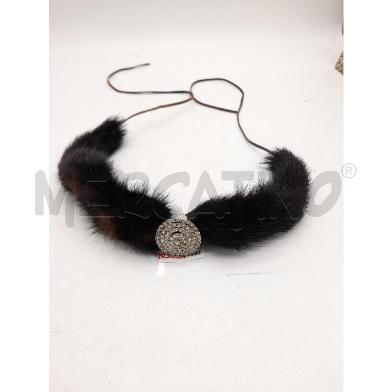 COLLANA CODINE VISONE TONDO STRASS | Mercatino dell'Usato Montesilvano 2