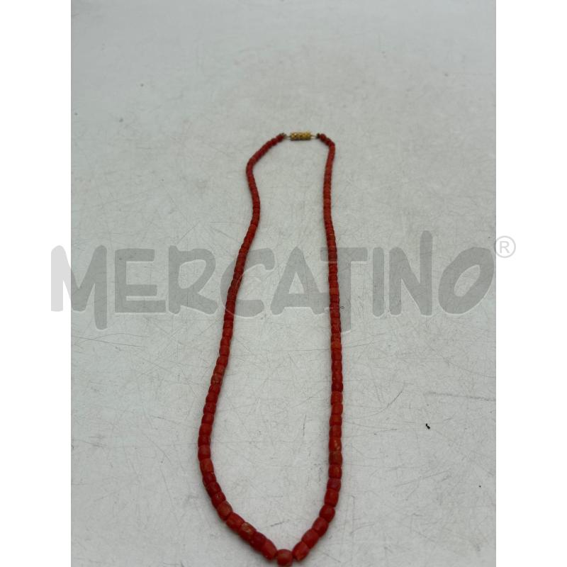 COLLANA CORALLO  | Mercatino dell'Usato Montesilvano 1