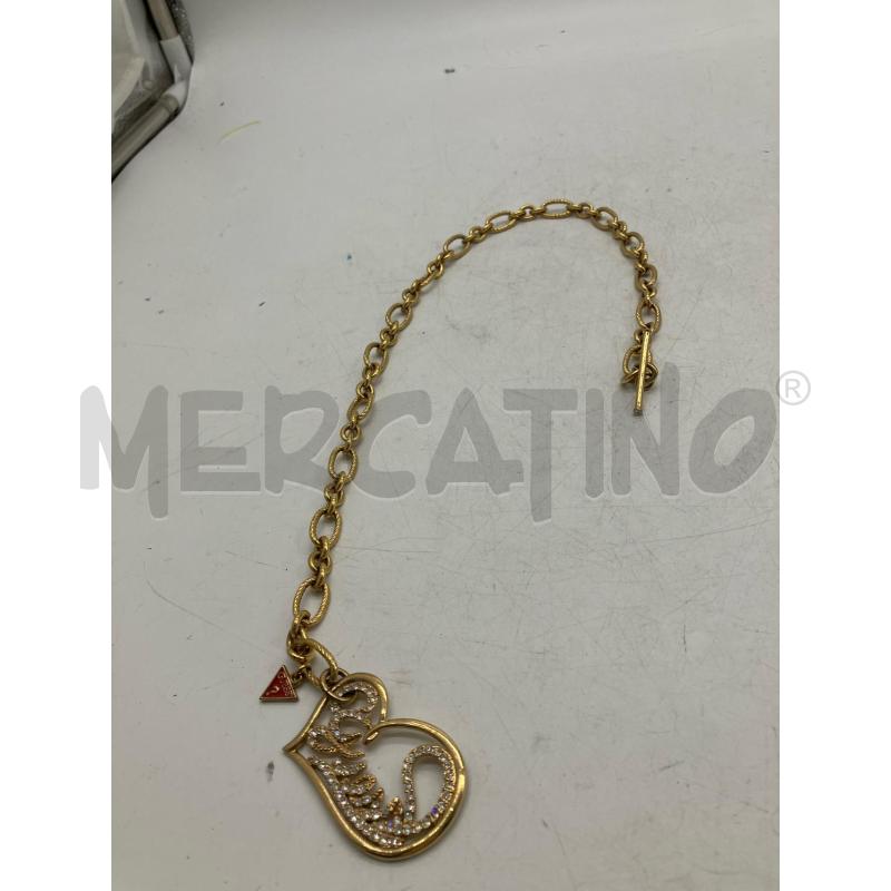 COLLANA DORATA GUESS  CUORE | Mercatino dell'Usato Montesilvano 1