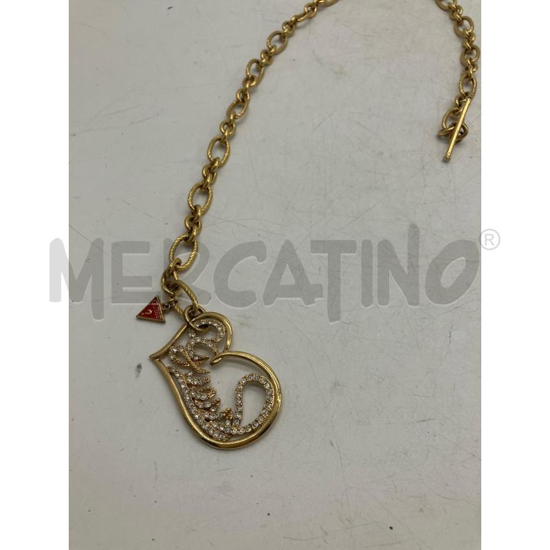 COLLANA DORATA GUESS  CUORE | Mercatino dell'Usato Montesilvano 2