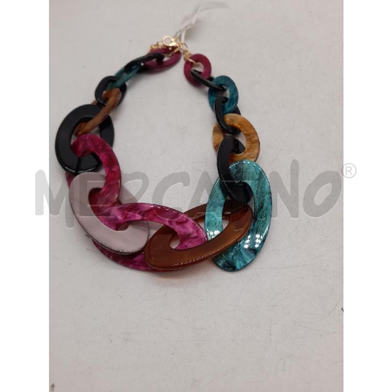 COLLANA NALI OVALI COLORATI | Mercatino dell'Usato Montesilvano 2