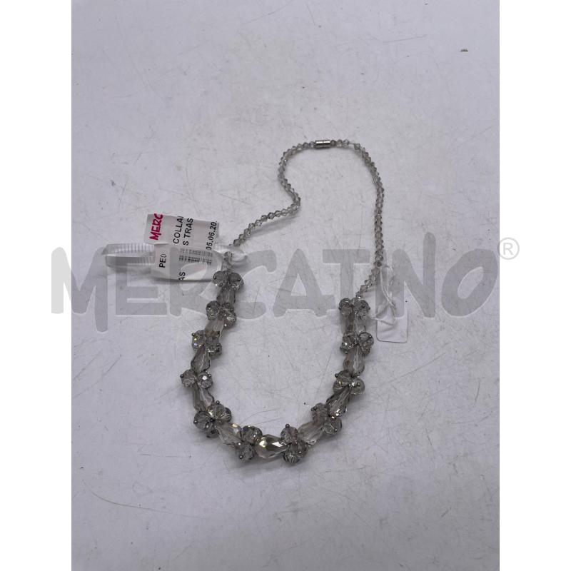 COLLANA PALLINE STRASS TRASPARENTI | Mercatino dell'Usato Montesilvano 1