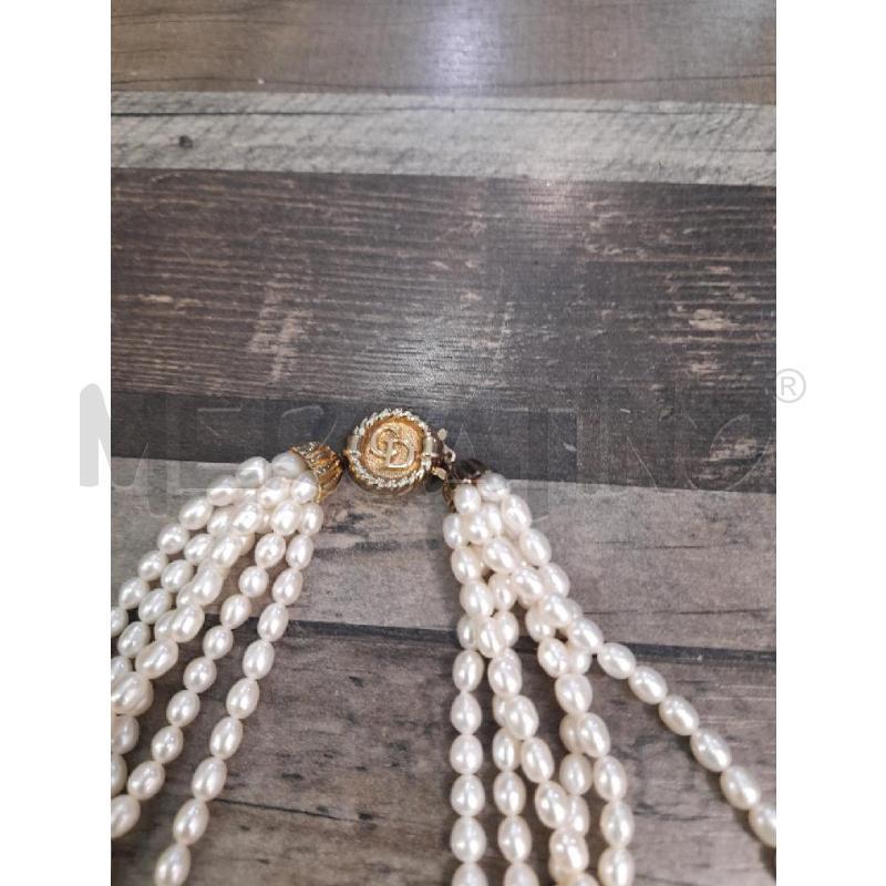 COLLANA PERLE CHR. DIOR GERMANY  | Mercatino dell'Usato Montesilvano 2