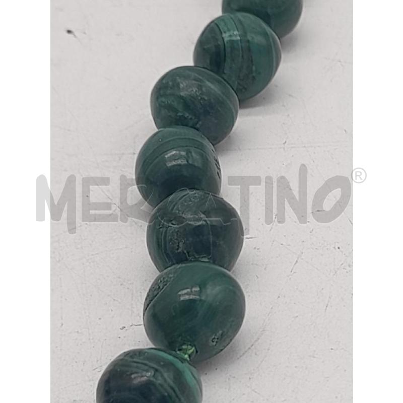 COLLANA PIETRE VERDI TONDE | Mercatino dell'Usato Montesilvano 2
