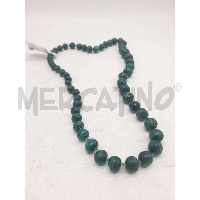COLLANA PIETRE VERDI TONDE | Mercatino dell'Usato Montesilvano 3
