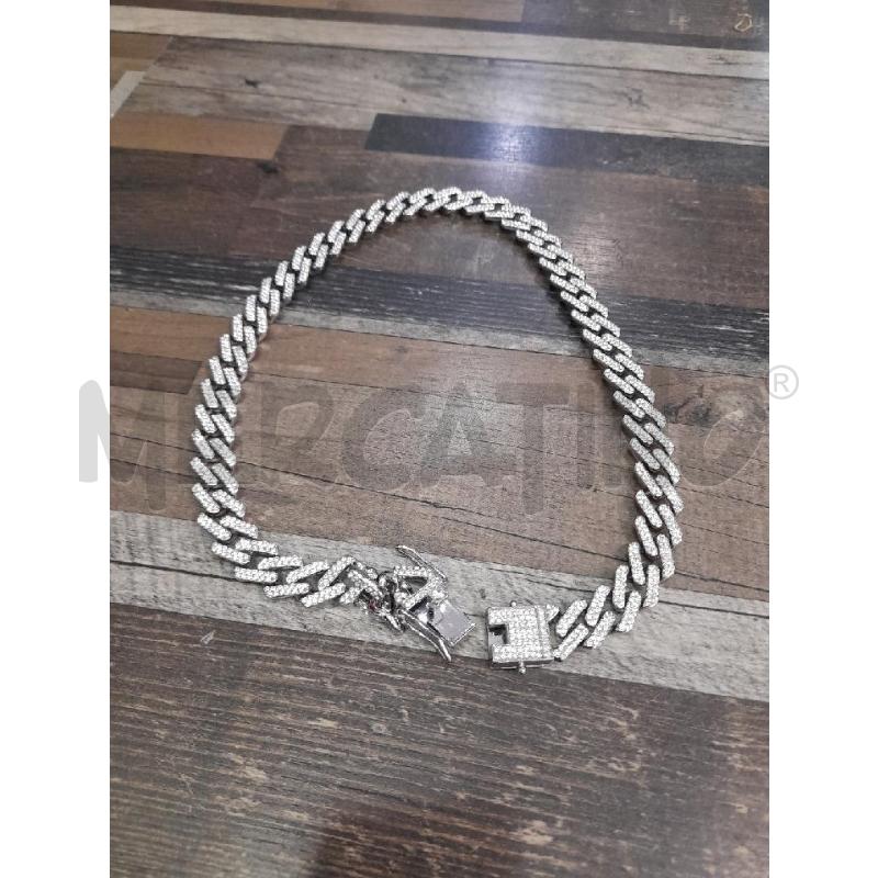 COLLANA STRASS TIPO TRECCIA | Mercatino dell'Usato Montesilvano 2