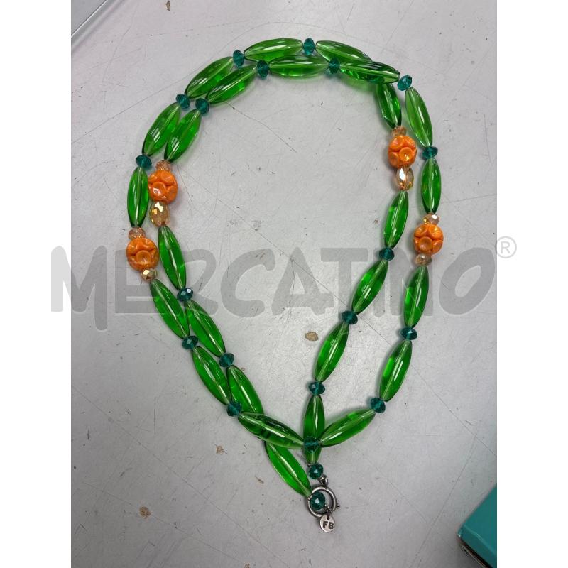 COLLANA VERDE F B | Mercatino dell'Usato Montesilvano 1