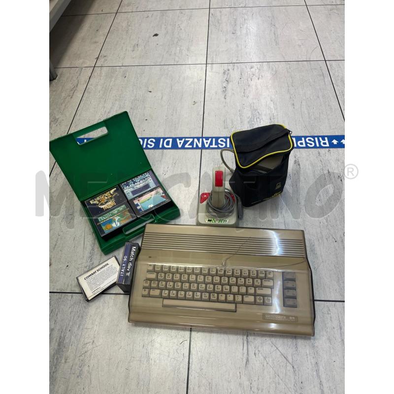 COMMODORE C64 C CON LETTORE CASSETE JOYSTICK | Mercatino dell'Usato Montesilvano 1