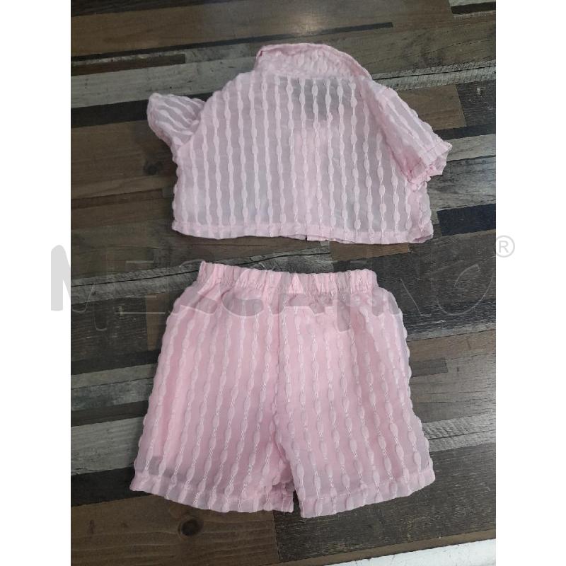 COMPLETO BAMBINA  NEONATO ROSA 74 CAMICIA +BORDOT  | Mercatino dell'Usato Montesilvano 3