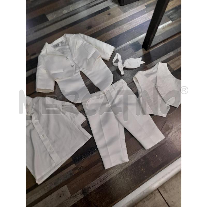 COMPLETO BAMBINO BATTESIMO BIANCO TG 3 LES ETOLIES | Mercatino dell'Usato Montesilvano 2