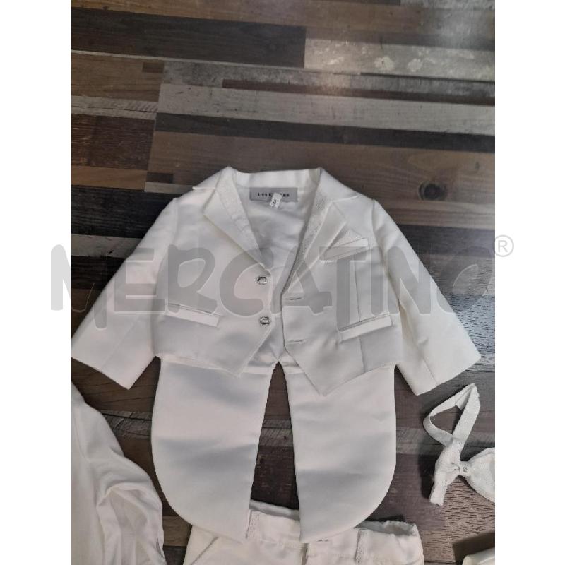 COMPLETO BAMBINO BATTESIMO BIANCO TG 3 LES ETOLIES | Mercatino dell'Usato Montesilvano 3