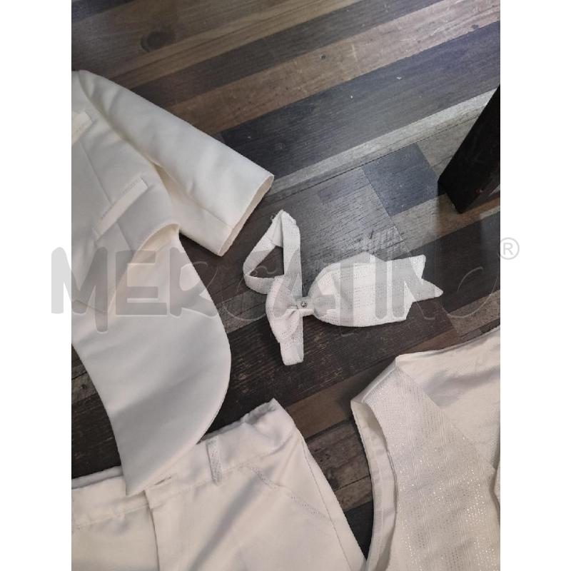 COMPLETO BAMBINO BATTESIMO BIANCO TG 3 LES ETOLIES | Mercatino dell'Usato Montesilvano 4