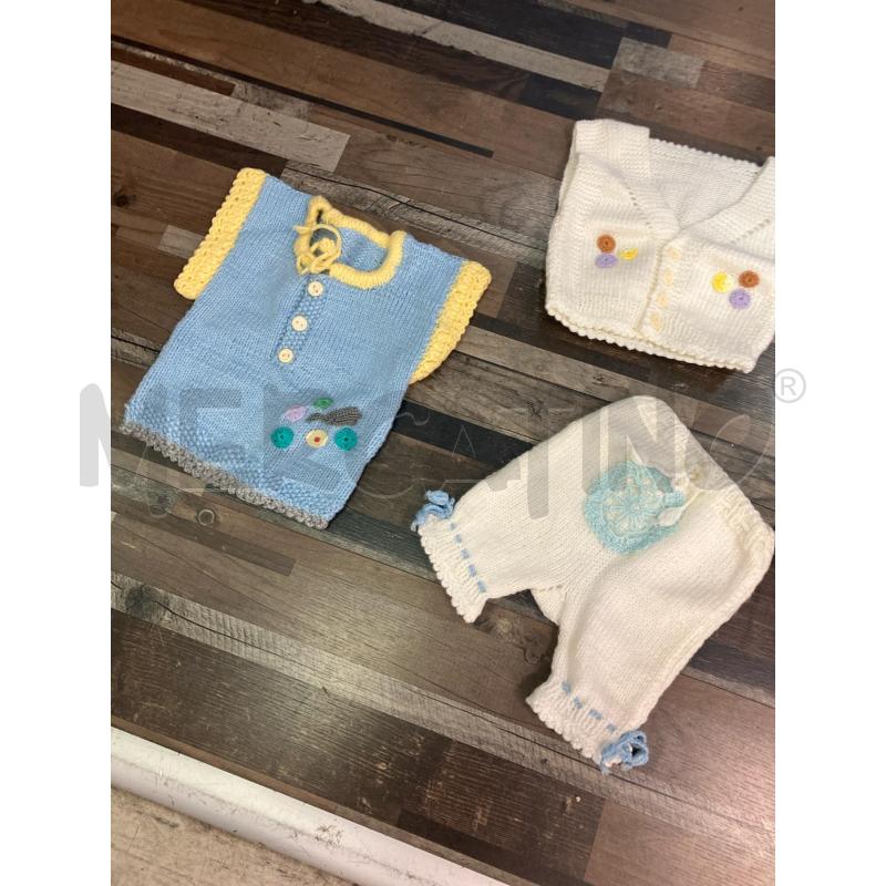 COMPLETO BAMBINO NEONATO FATTO A MANO | Mercatino dell'Usato Montesilvano 1