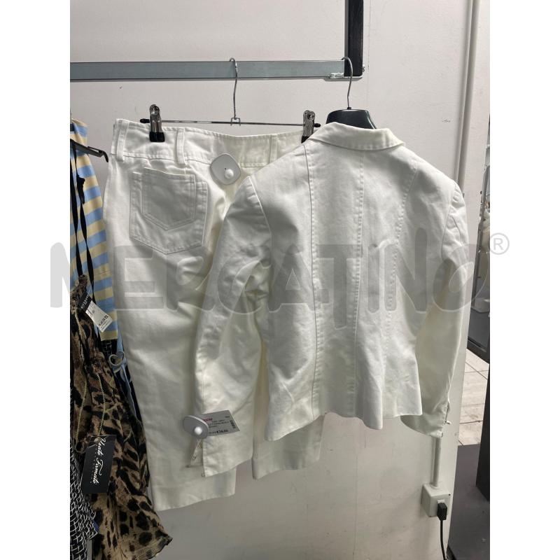 COMPLETO DONNA BIANCO SMARCHIATO  | Mercatino dell'Usato Montesilvano 2