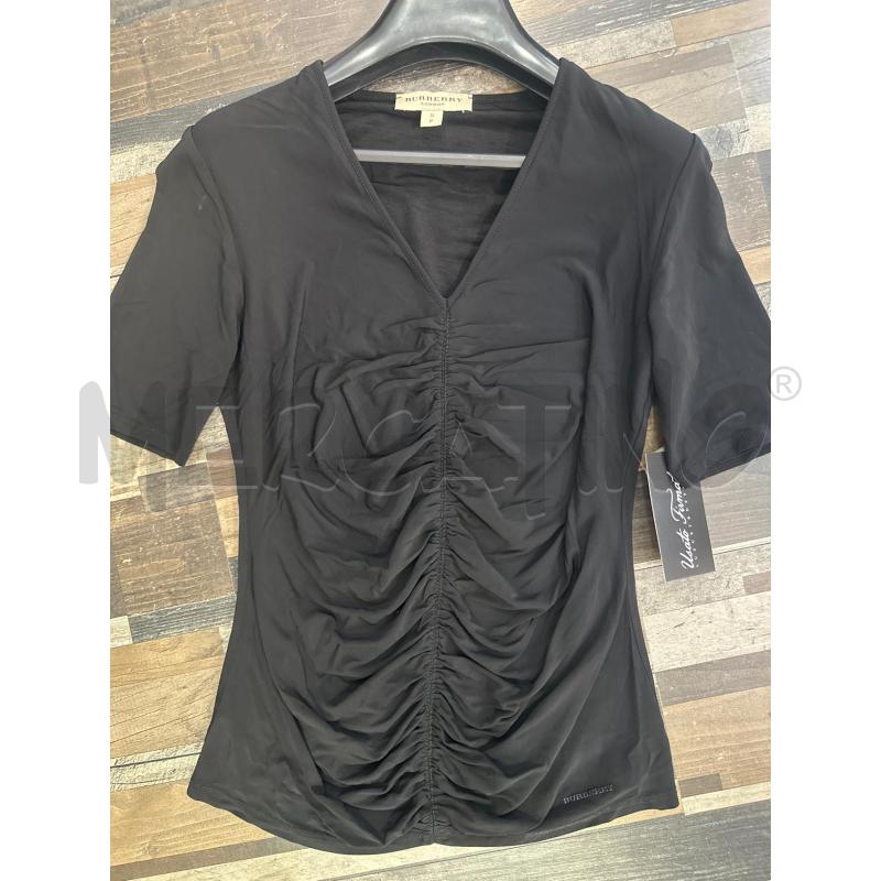 COMPLETO DONNA BURBERRY LONDON LEGGERO NERO ARRICCIATO | Mercatino dell'Usato Montesilvano 2