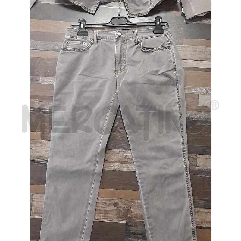 COMPLETO DONNA CARLA CARINI JEANS GRIGIO | Mercatino dell'Usato Montesilvano 3