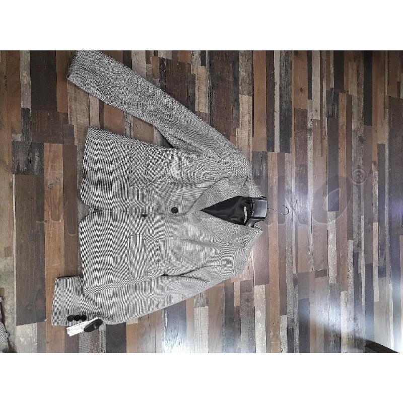 COMPLETO DONNA DEEP BLUE BIANCO NERO QUADRETTINI 3 PEZZI  | Mercatino dell'Usato Montesilvano 2