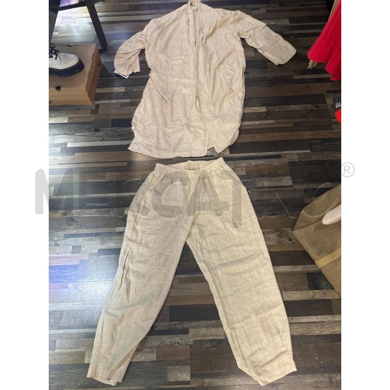 COMPLETO DONNA DEJAVU BEIGE TG GRANDE  | Mercatino dell'Usato Montesilvano 1