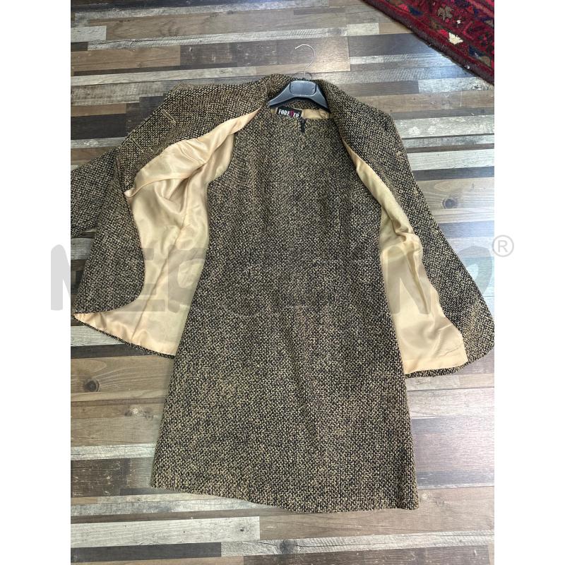 COMPLETO DONNA FOREVR PRONTO MODA MARRONE NERO  | Mercatino dell'Usato Montesilvano 1