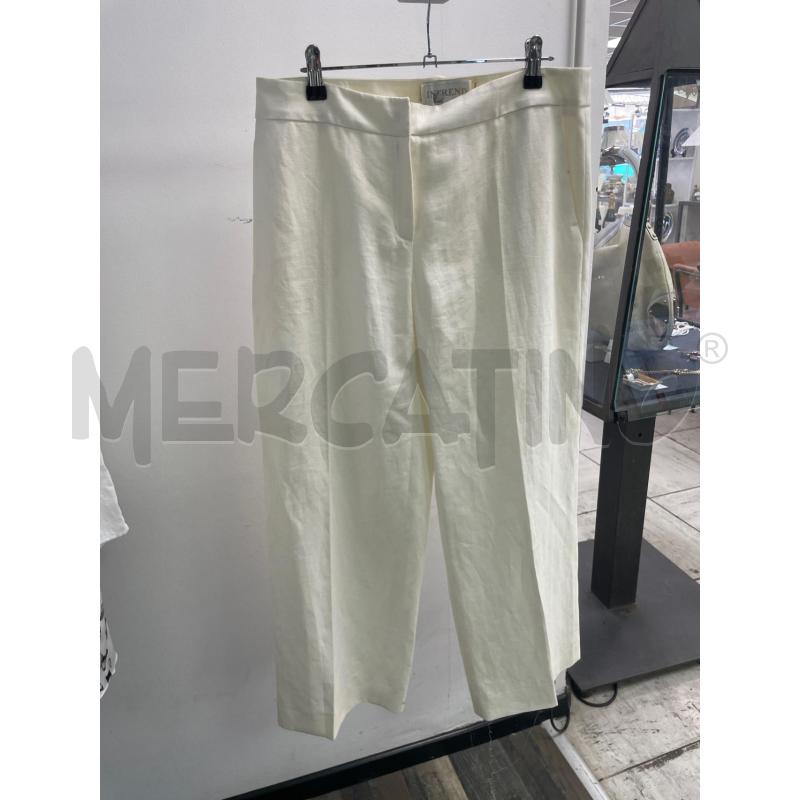 COMPLETO DONNA INTREND BIANCO LINO  | Mercatino dell'Usato Montesilvano 3