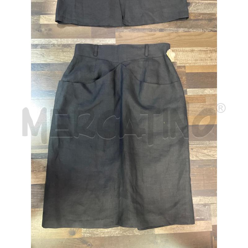 COMPLETO DONNA LINO DUE PEZZI STILE VINTAGE | Mercatino dell'Usato Montesilvano 3