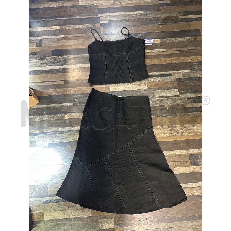 COMPLETO DONNA MARELLA ESSENTIALS NERO INSERTI PIZZO | Mercatino dell'Usato Montesilvano 1