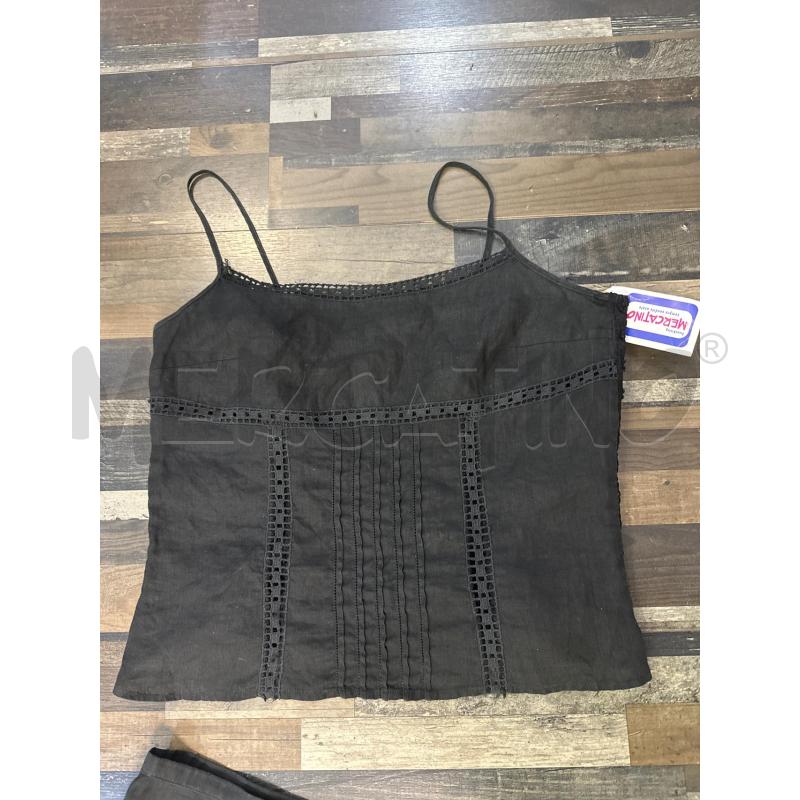 COMPLETO DONNA MARELLA ESSENTIALS NERO INSERTI PIZZO | Mercatino dell'Usato Montesilvano 3