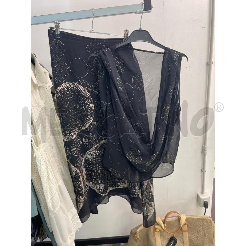 COMPLETO DONNA MAX MARA NERO PIONS BEIGE TG 46  | Mercatino dell'Usato Montesilvano 1