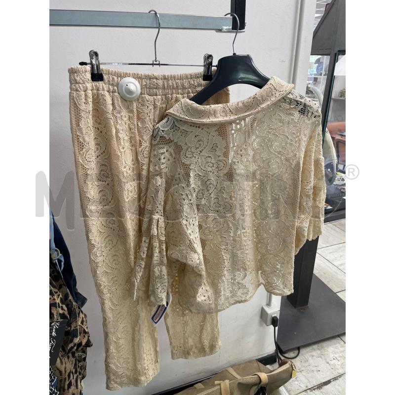 COMPLETO DONNA NUALY PIZZO BEIGE | Mercatino dell'Usato Montesilvano 2