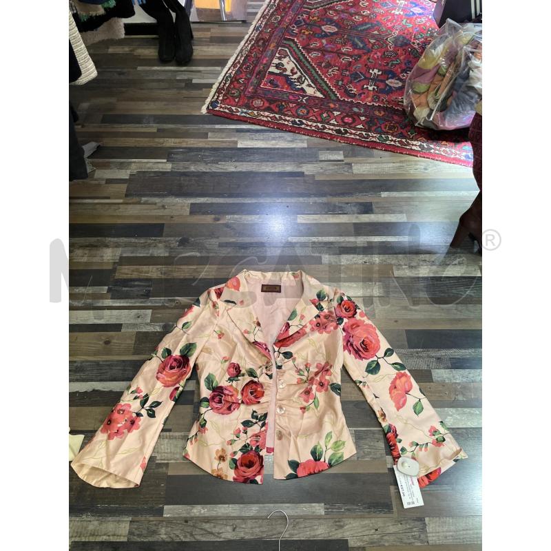 COMPLETO DONNA RENATO NUCCI SETA ROSA FIORI E ROSE | Mercatino dell'Usato Montesilvano 2