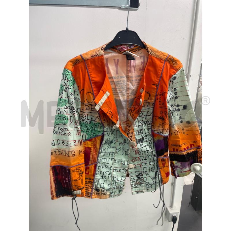 COMPLETO DONNA ROBERTA SCARPA ARANCIO FANTASIA SCRITTE  | Mercatino dell'Usato Montesilvano 2