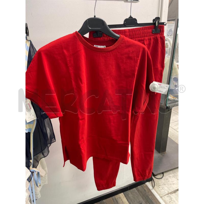 COMPLETO DONNA TUTA ROSSA ZARA | Mercatino dell'Usato Montesilvano 1