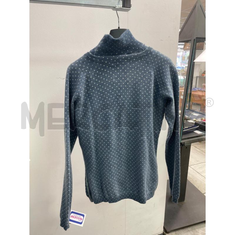 COMPLETO DONNA TWINSET FRENCI&GIO AZZURRO POIS PICCOLI BIANCHI | Mercatino dell'Usato Montesilvano 2
