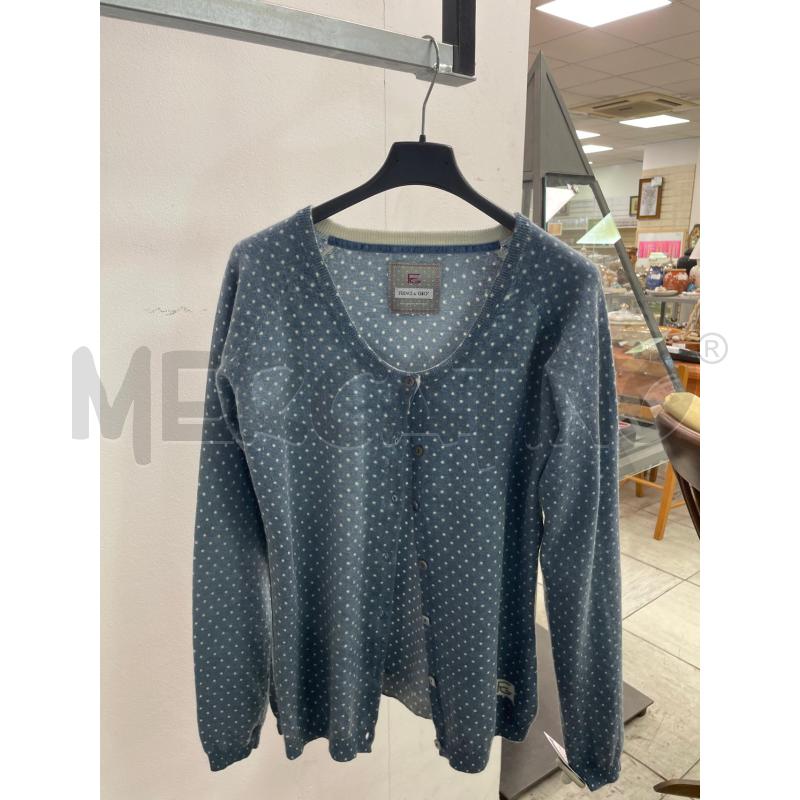 COMPLETO DONNA TWINSET FRENCI&GIO AZZURRO POIS PICCOLI BIANCHI | Mercatino dell'Usato Montesilvano 4