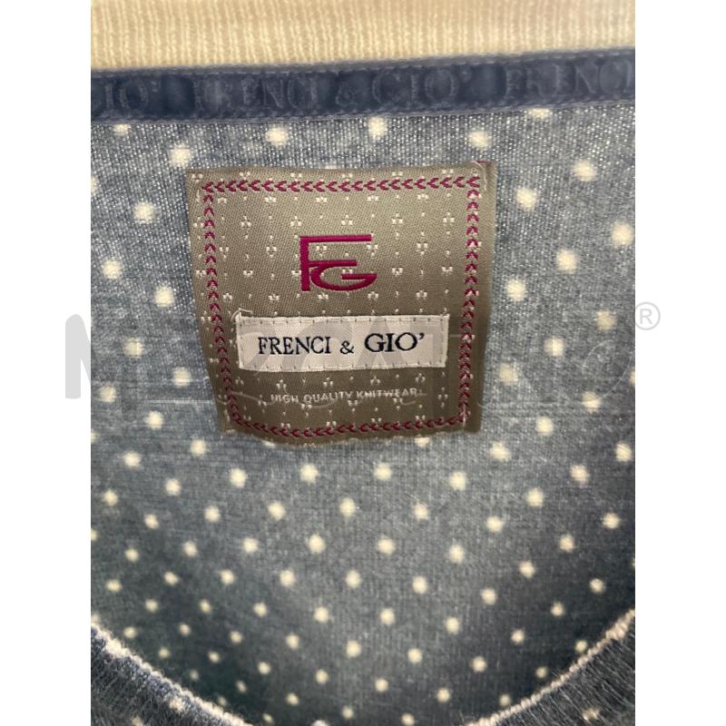 COMPLETO DONNA TWINSET FRENCI&GIO AZZURRO POIS PICCOLI BIANCHI | Mercatino dell'Usato Montesilvano 5