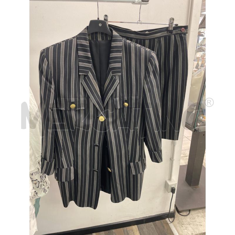 COMPLETO DONNA VERSATILE GV VERSACE NERO GESSATO | Mercatino dell'Usato Montesilvano 1