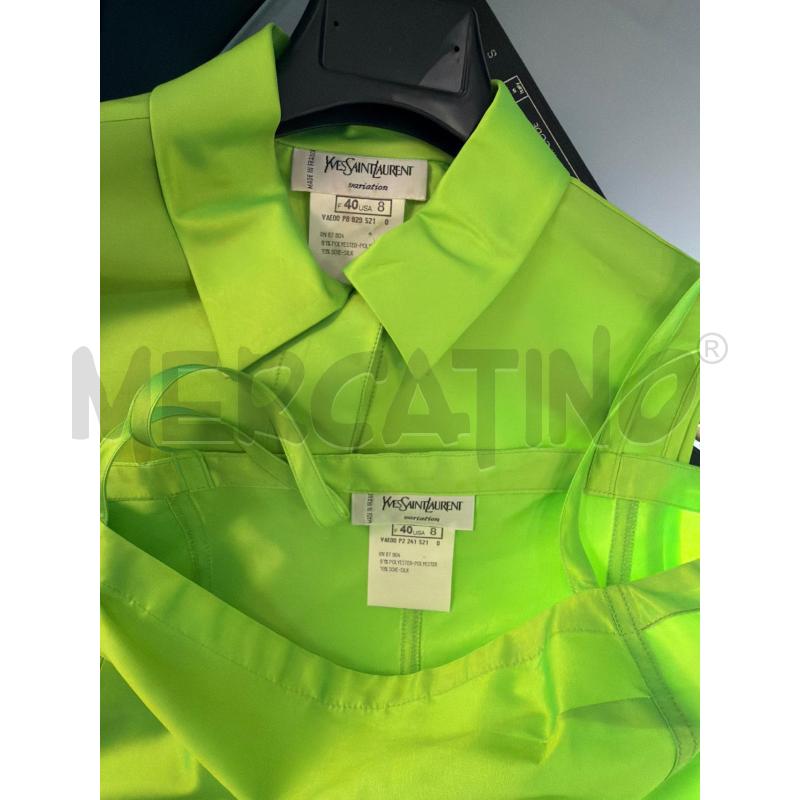 COMPLETO DONNA YVESSAINTLAURENT TG 40 LIMA  | Mercatino dell'Usato Montesilvano 4