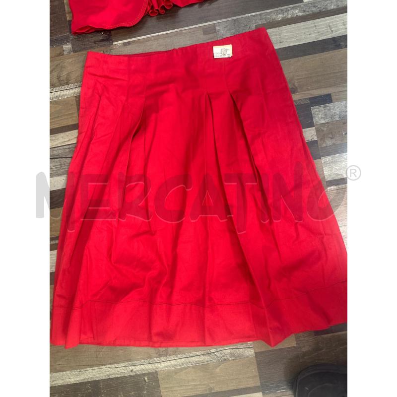COMPLETO DONNA ZARA ROSSO  | Mercatino dell'Usato Montesilvano 2