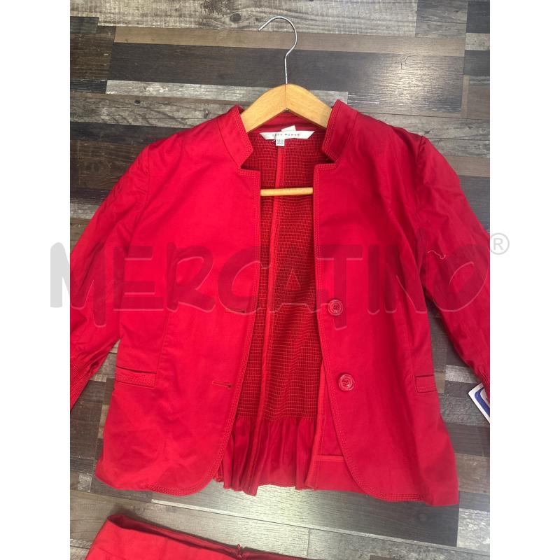 COMPLETO DONNA ZARA ROSSO  | Mercatino dell'Usato Montesilvano 3